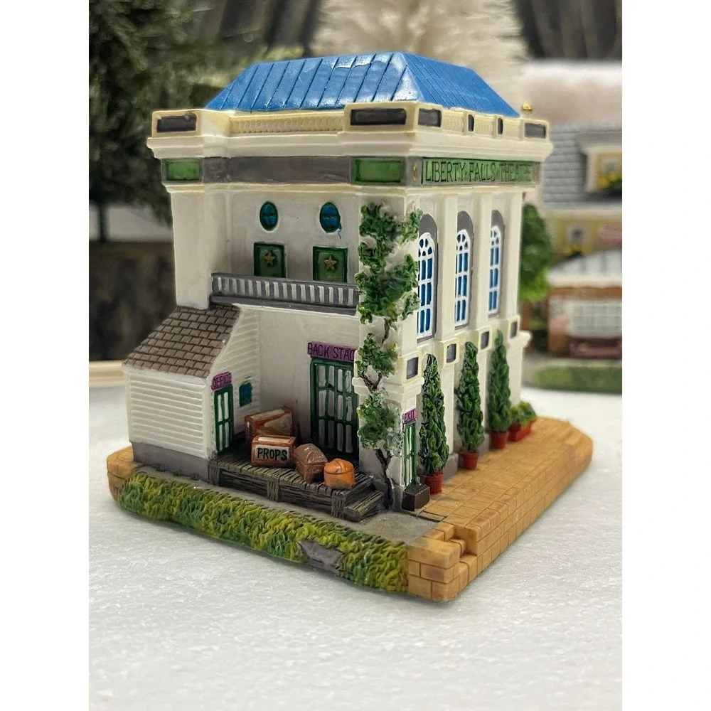 Liberty Falls Boxed Set AH208 Theatre AH206 Barber Shop, AH209 Sinclair, AH206b